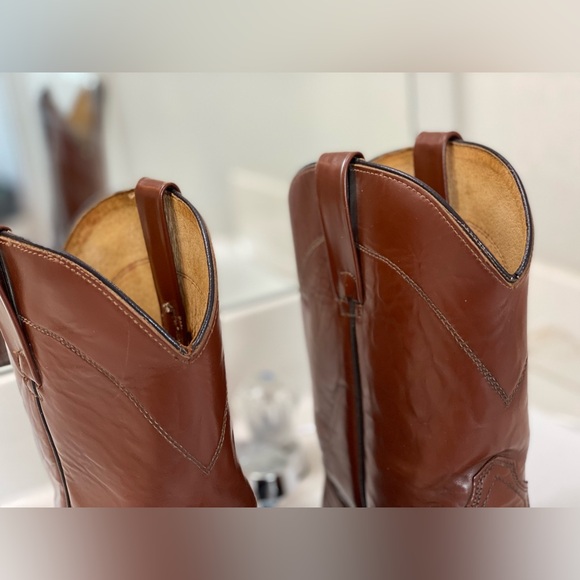 VULCAN MEN Western Cowboy boots size 11 D, in excellent condition inside and out - Picture 4 of 7